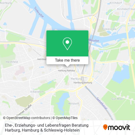 Ehe-, Erziehungs- und Lebensfragen Beratung Harburg map