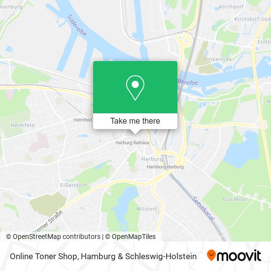 Online Toner Shop map