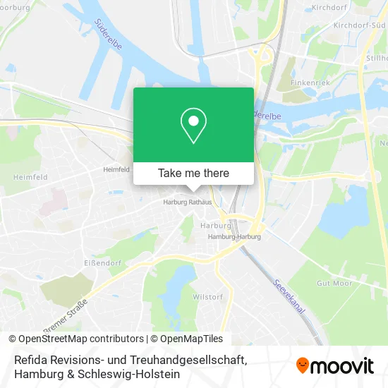 Карта Refida Revisions- und Treuhandgesellschaft