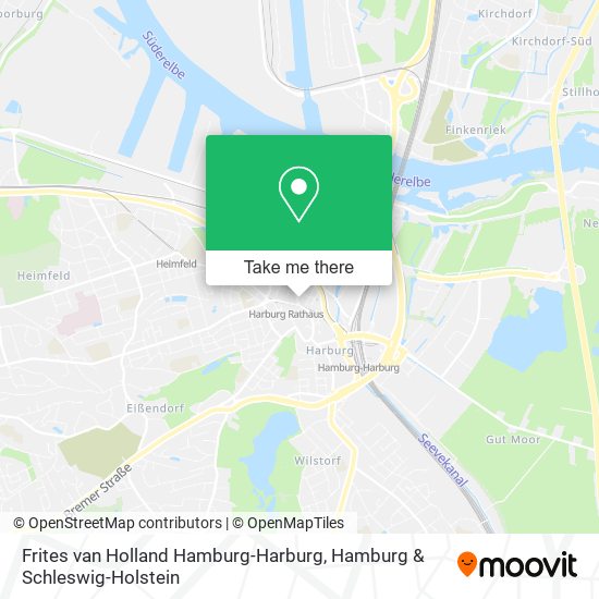 Frites van Holland Hamburg-Harburg map