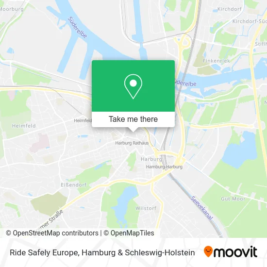 Карта Ride Safely Europe