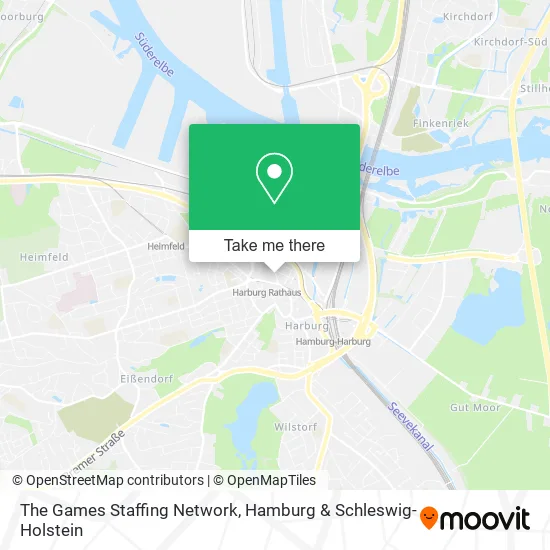Карта The Games Staffing Network