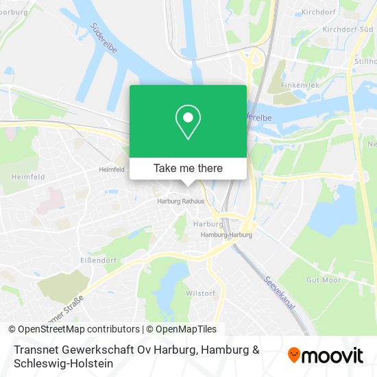 Transnet Gewerkschaft Ov Harburg map