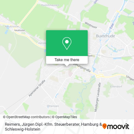 Reimers, Jürgen Dipl.-Kfm. Steuerberater map