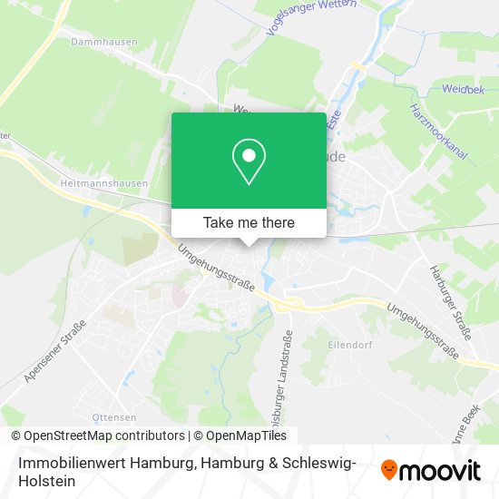 Immobilienwert Hamburg map