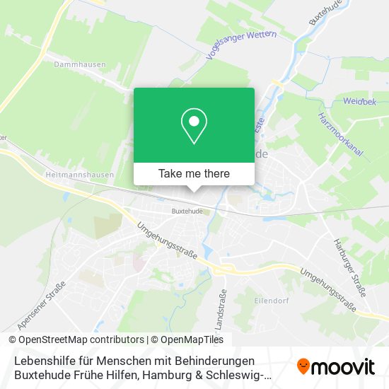 Lebenshilfe für Menschen mit Behinderungen Buxtehude Frühe Hilfen map