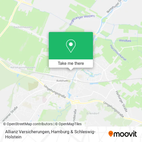 Карта Allianz Versicherungen