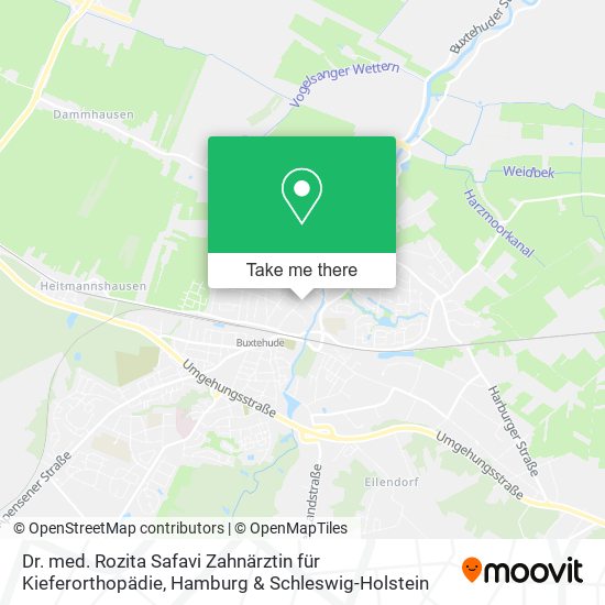 Dr. med. Rozita Safavi Zahnärztin für Kieferorthopädie map