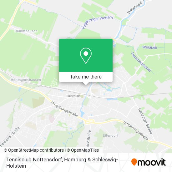 Tennisclub Nottensdorf map