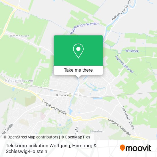 Telekommunikation Wolfgang map
