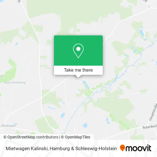 Карта Mietwagen Kalinski