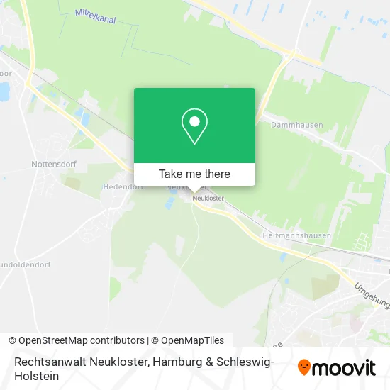 Карта Rechtsanwalt Neukloster