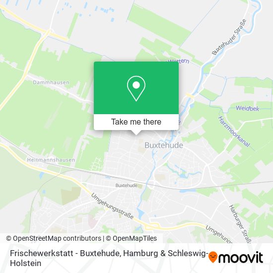 Карта Frischewerkstatt - Buxtehude