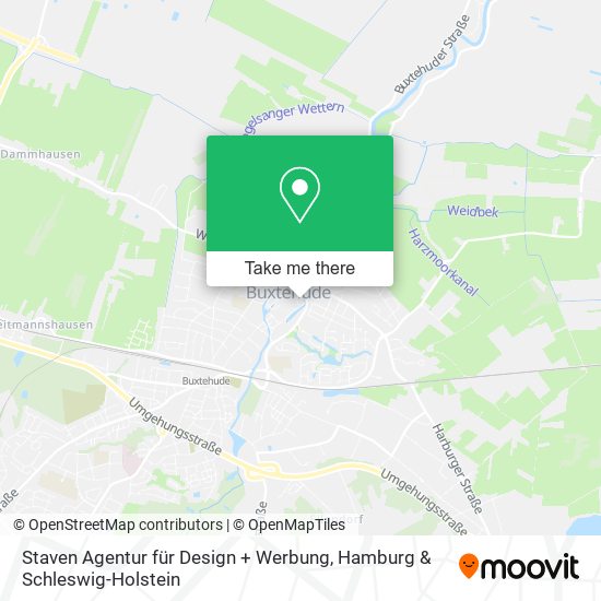 Staven Agentur für Design + Werbung map