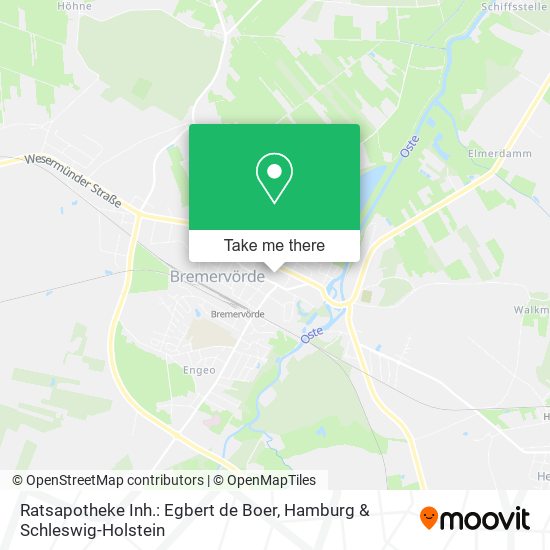 Ratsapotheke Inh.: Egbert de Boer map