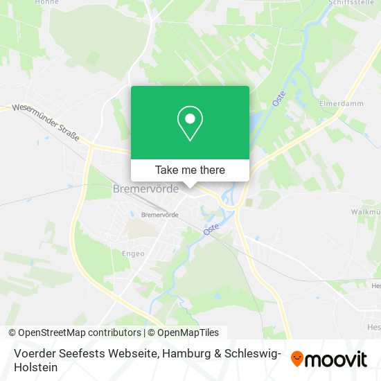 Voerder Seefests Webseite map