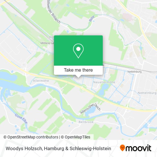 Woodys Holzsch map