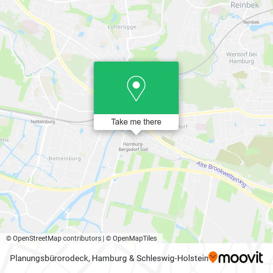Карта Planungsbürorodeck