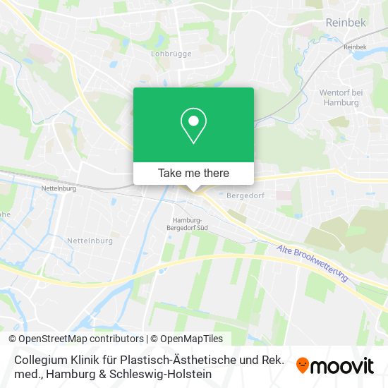 Collegium Klinik für Plastisch-Ästhetische und Rek. med. map