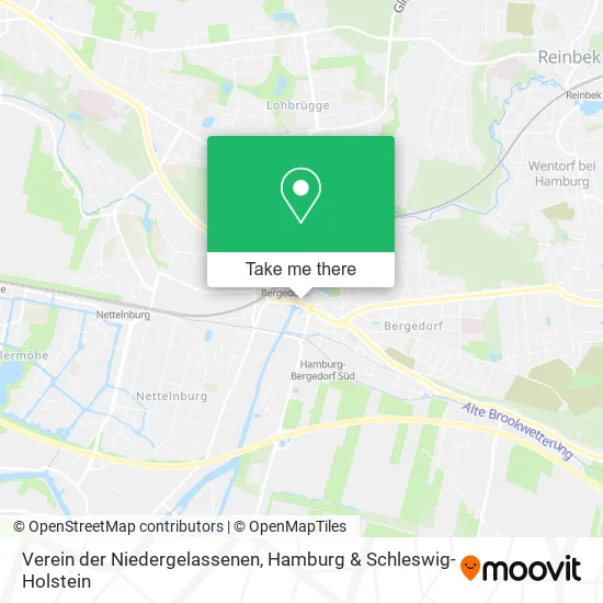 Карта Verein der Niedergelassenen