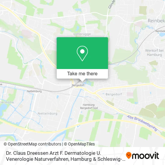 Dr. Claus Dreessen Arzt F. Dermatologie U. Venerologie Naturverfahren map