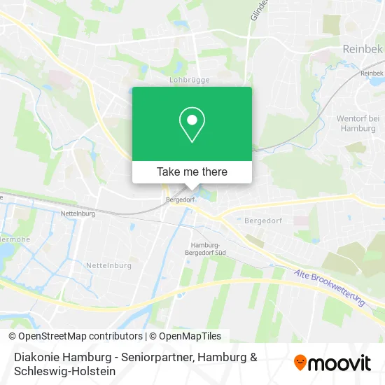 Diakonie Hamburg - Seniorpartner map