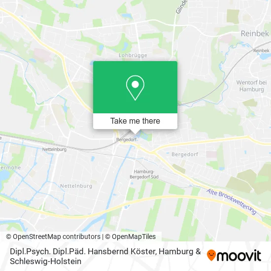 Карта Dipl.Psych. Dipl.Päd. Hansbernd Köster