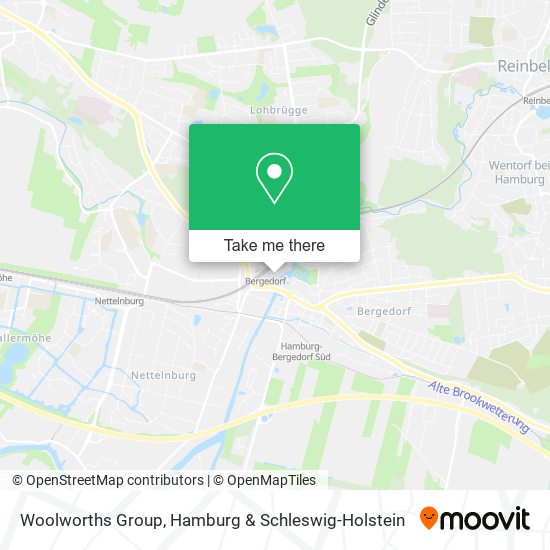 Woolworths Group map