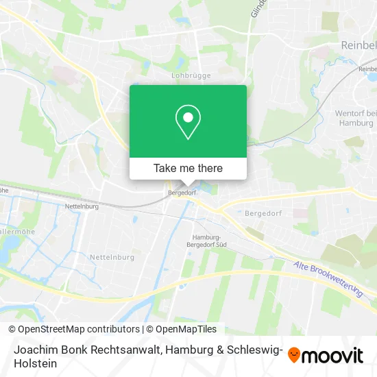 Карта Joachim Bonk Rechtsanwalt