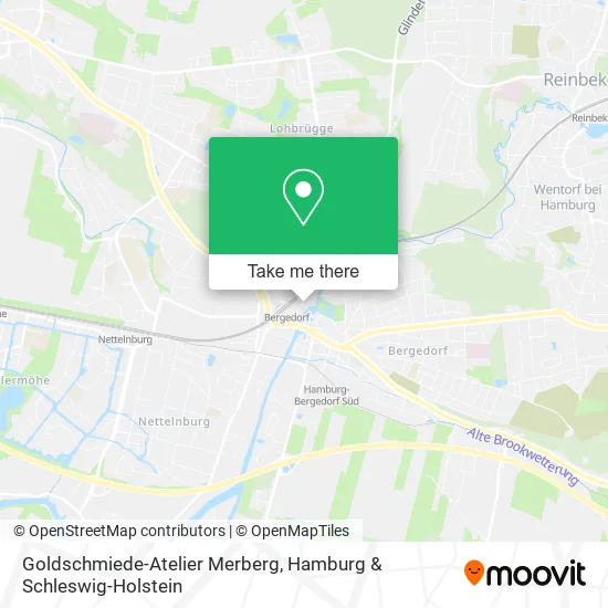 Карта Goldschmiede-Atelier Merberg