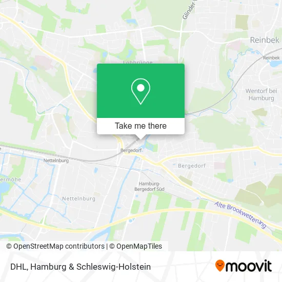 Карта DHL