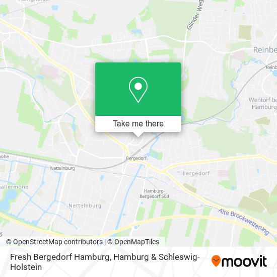 Fresh Bergedorf Hamburg map