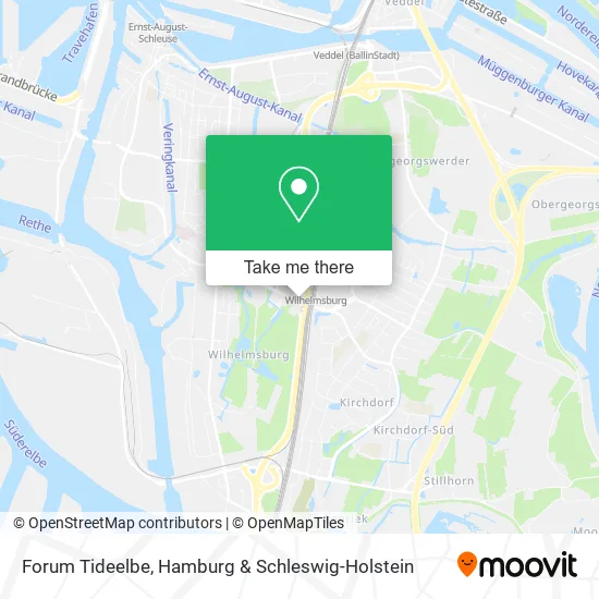 Карта Forum Tideelbe