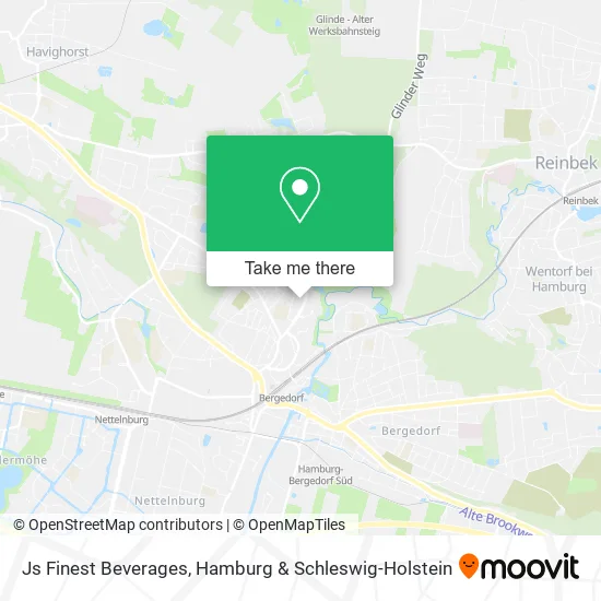 Карта Js Finest Beverages