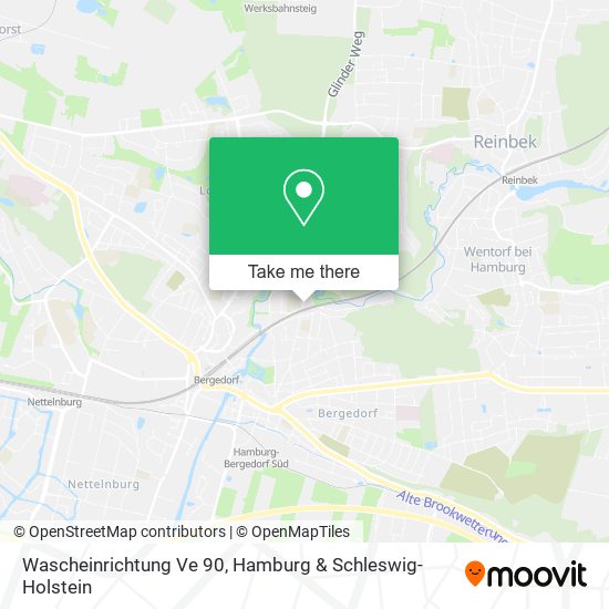 Wascheinrichtung Ve 90 map