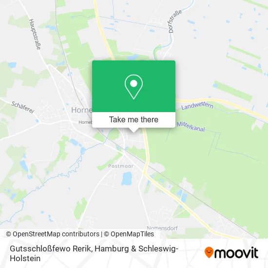 Карта Gutsschloßfewo Rerik