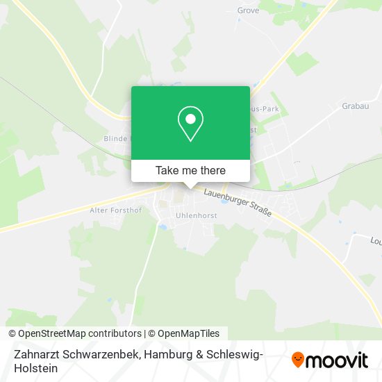 Карта Zahnarzt Schwarzenbek