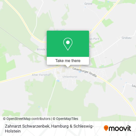 Zahnarzt Schwarzenbek map