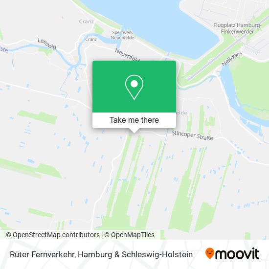 Rüter Fernverkehr map