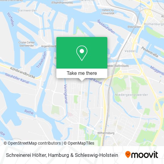 Schreinerei Hölter map