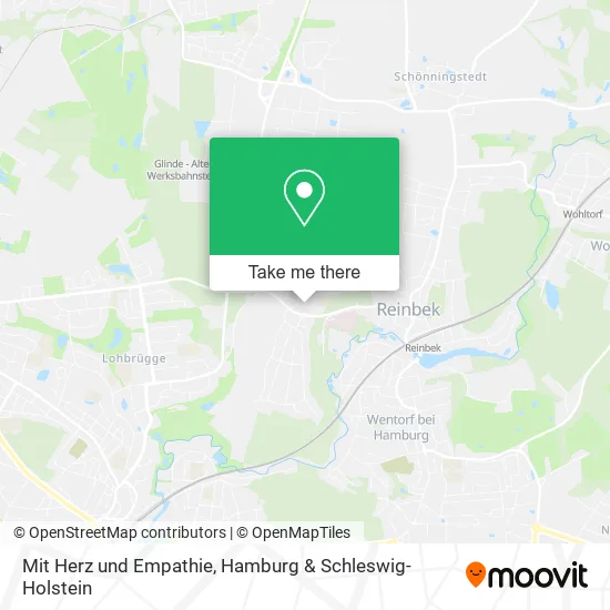 Карта Mit Herz und Empathie