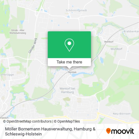 Möller Bornemann Hausverwaltung map