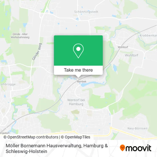 Карта Möller Bornemann Hausverwaltung