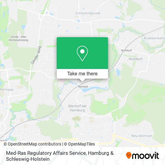 Med-Ras Regulatory Affairs Service map