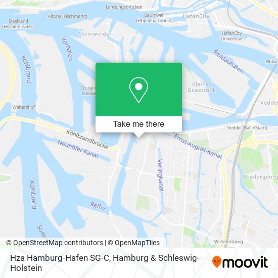 Hza Hamburg-Hafen SG-C map