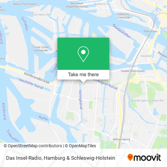 Карта Das Insel-Radio