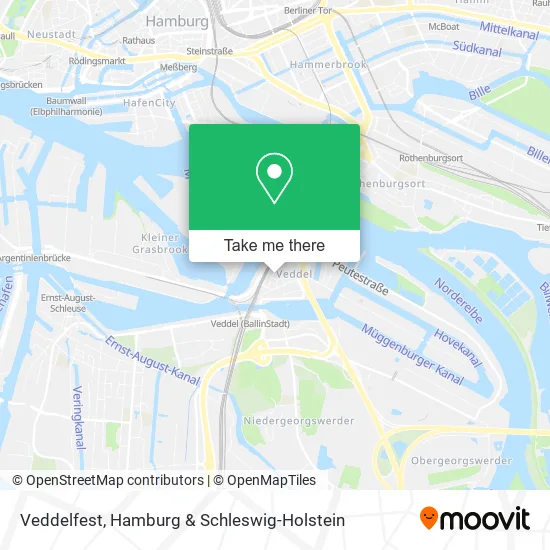 Карта Veddelfest