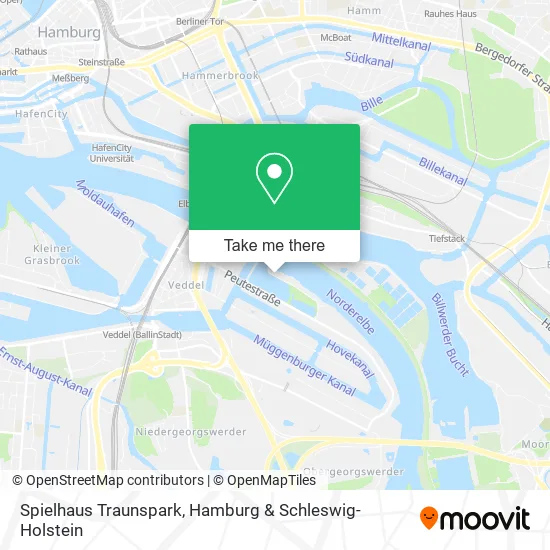 Карта Spielhaus Traunspark