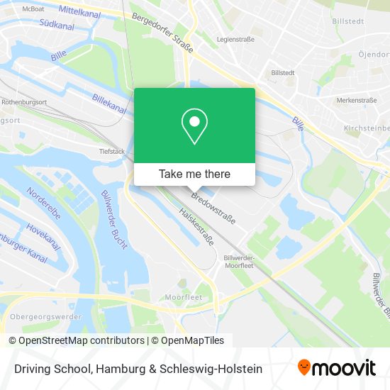 Driving School map