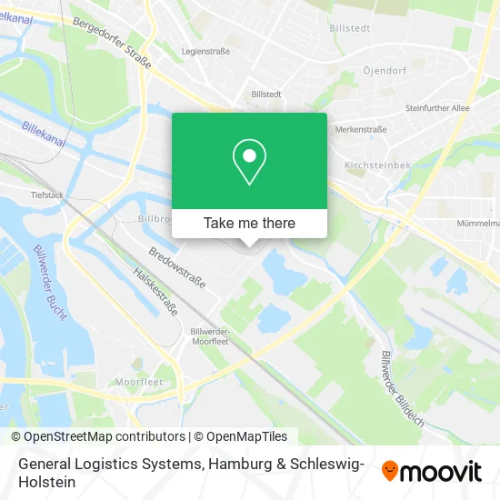 Карта General Logistics Systems
